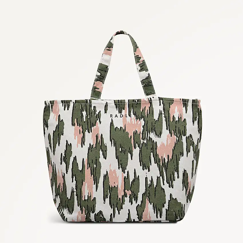 Abstract Animal Small Ziptop Crook Hunter Green - 112577