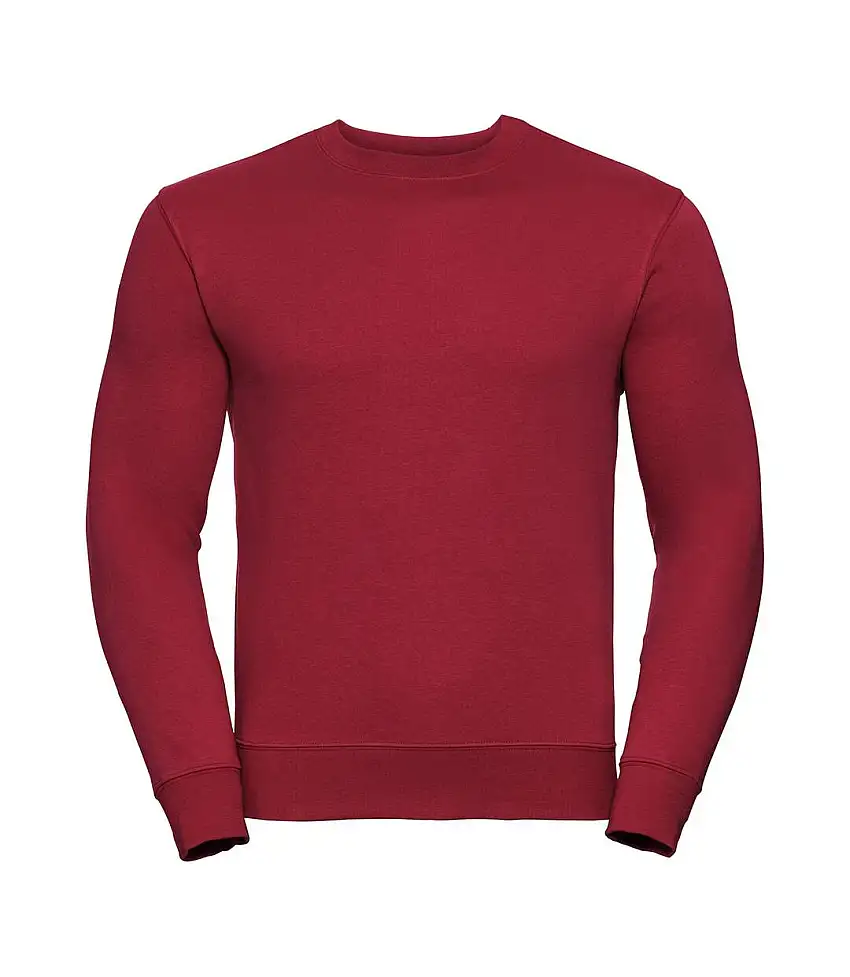Mens Set-in Sweatshirt Classic Red Russell