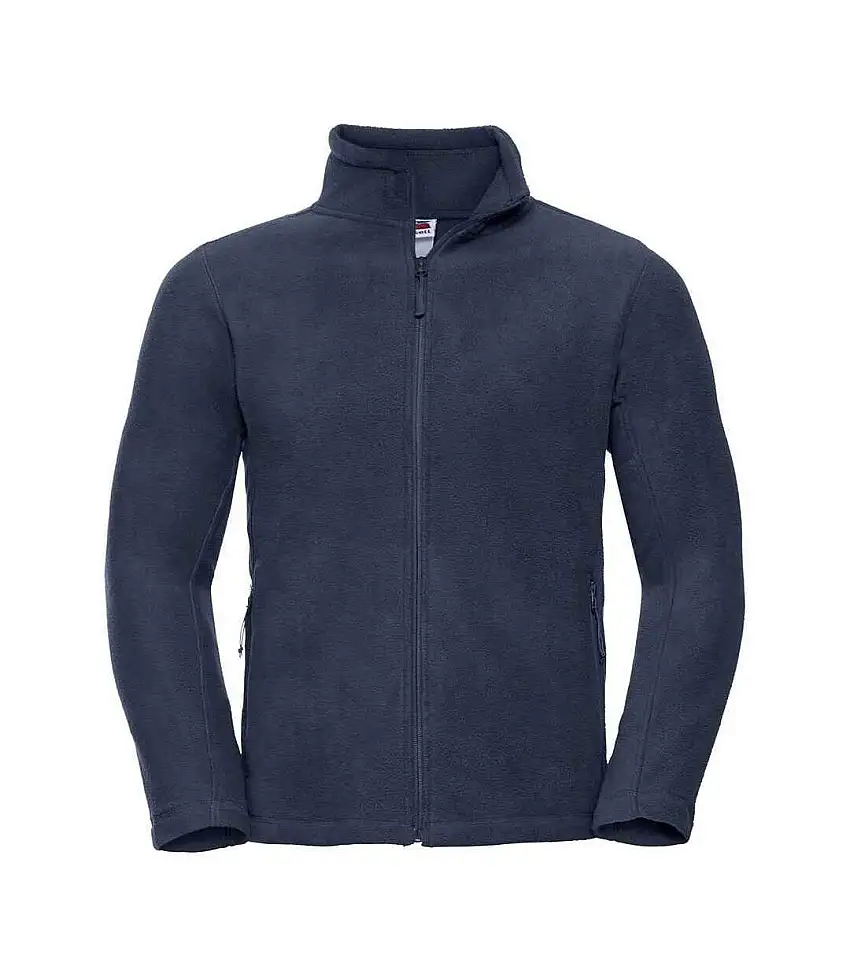 Mens Outdoor Fleece Jacket French Navy Russell