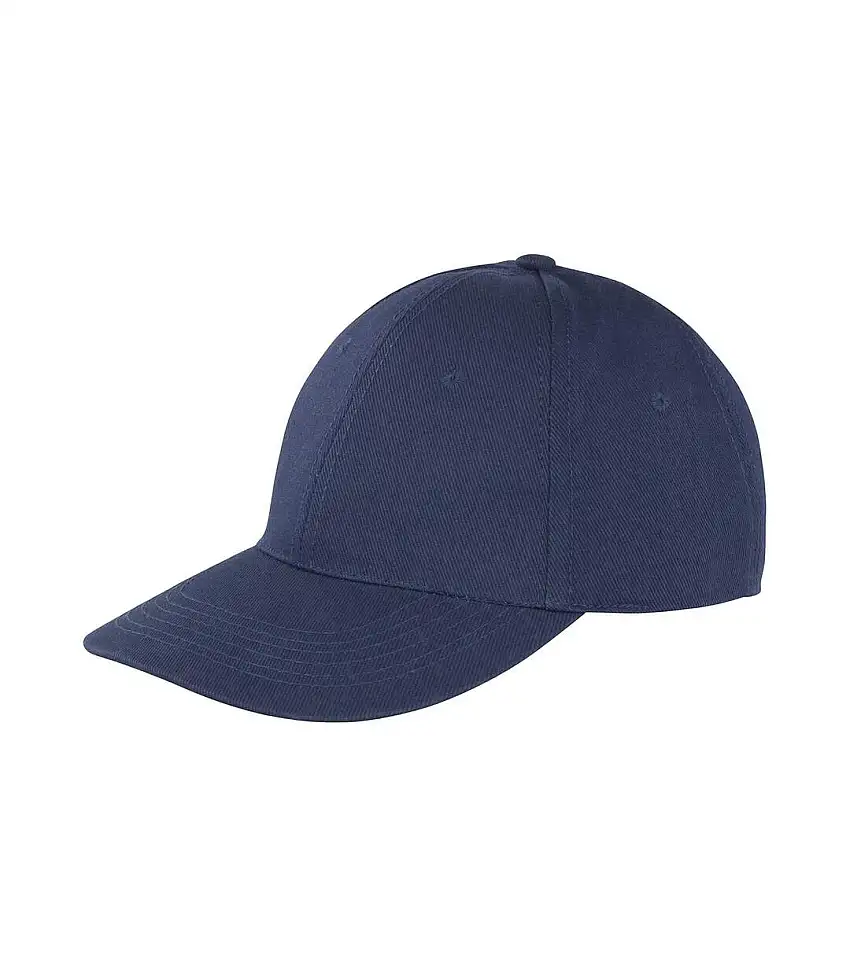Unisex Adult Memphis Brushed Cotton Cap Navy Result Headwear