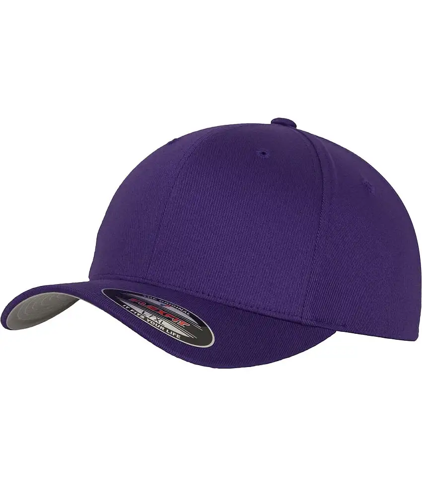 Yupoong Mens Flexfit Fitted Baseball Cap (Purple) - UTRW2889