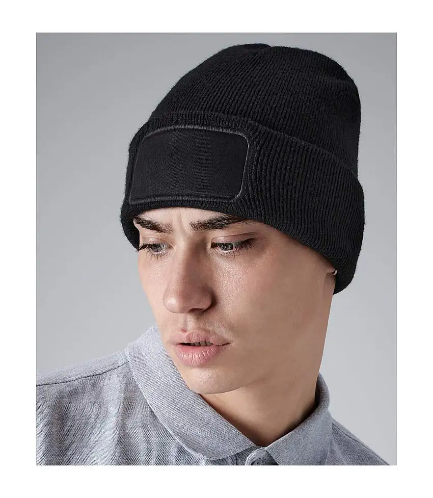 Unisex Plain Winter Beanie Hat / Headwear Ideal For Printing Orange Beechfield