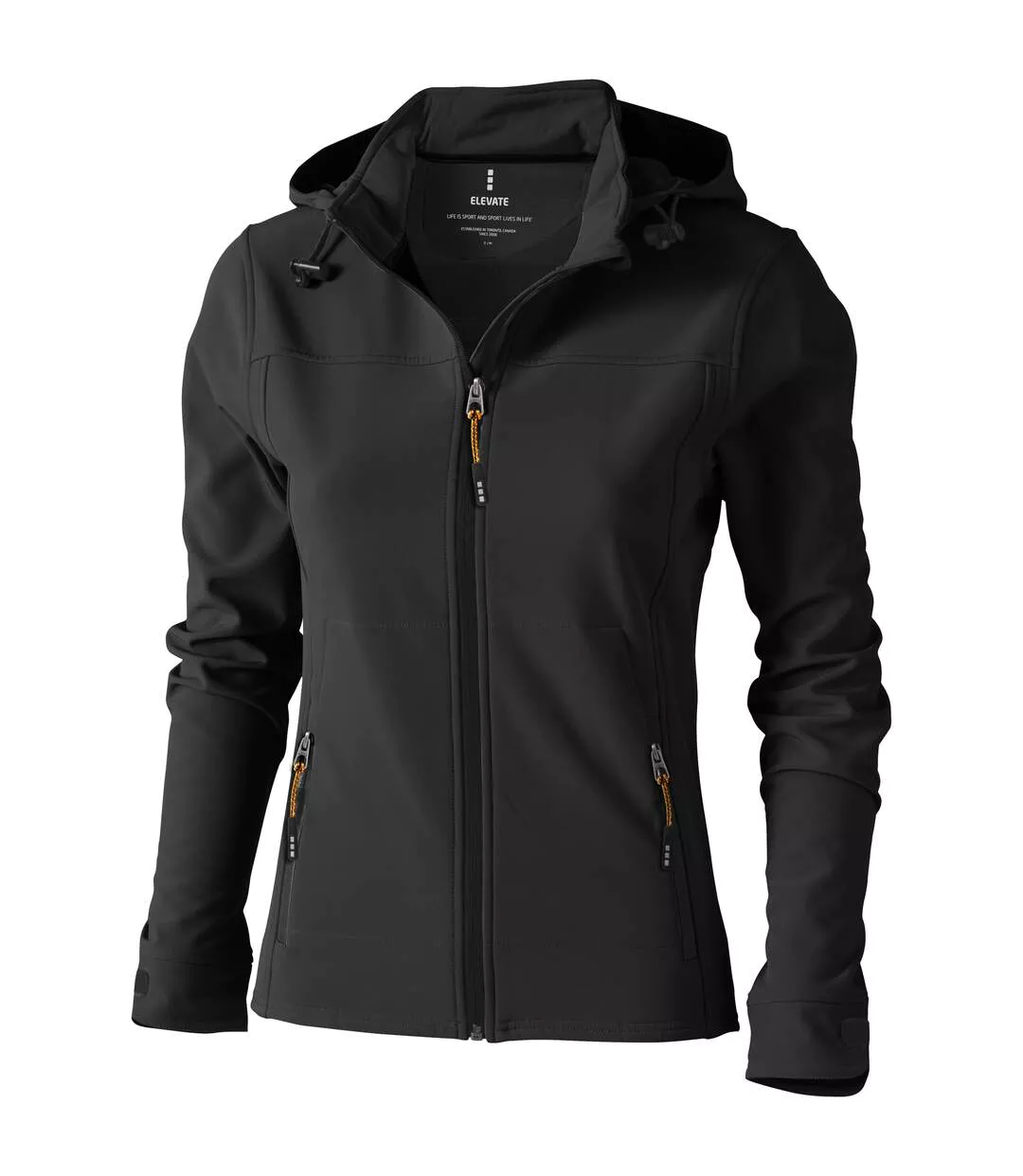 Elevate Womens/Ladies Langley Softshell Jacket (Anthracite) - UTPF1908