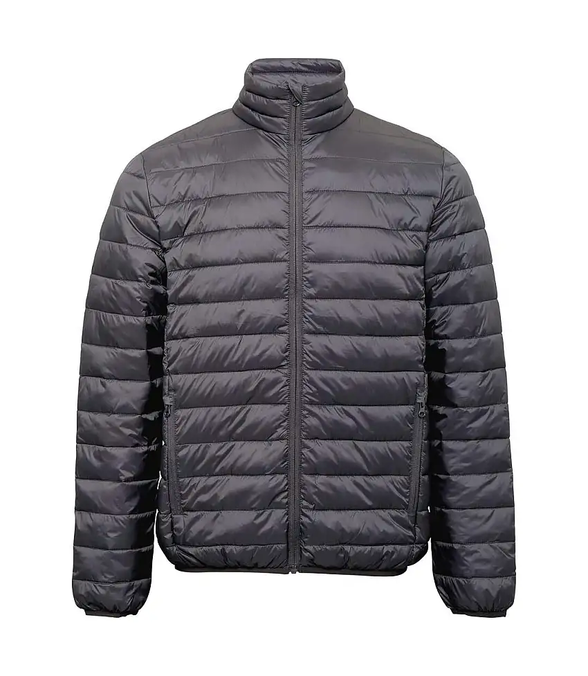 2786 Mens Terrain Long Sleeves Padded Jacket (Steel) - UTRW6282