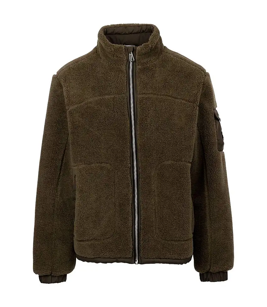 Mens Edwalton At300 Fleece Jacket Dark Vine Trespass