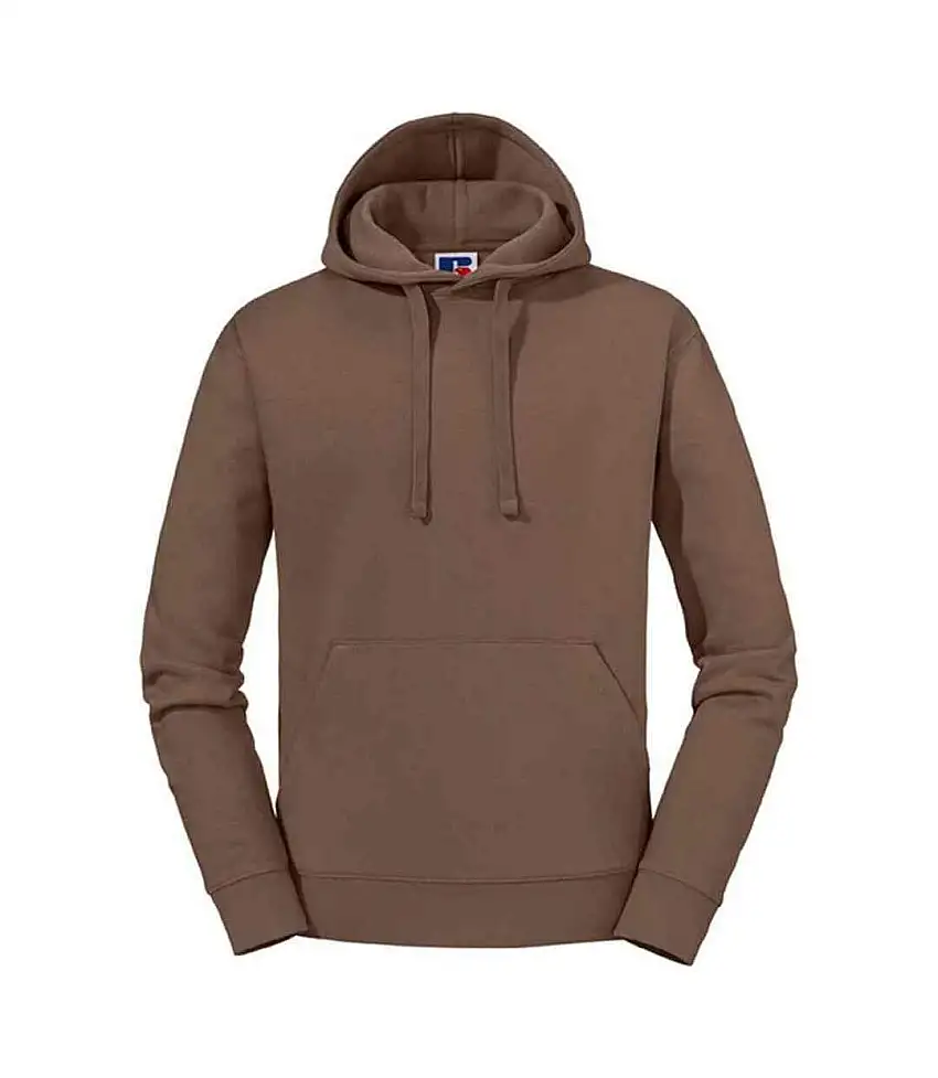 Mens Authentic Hoodie Mocha Russell