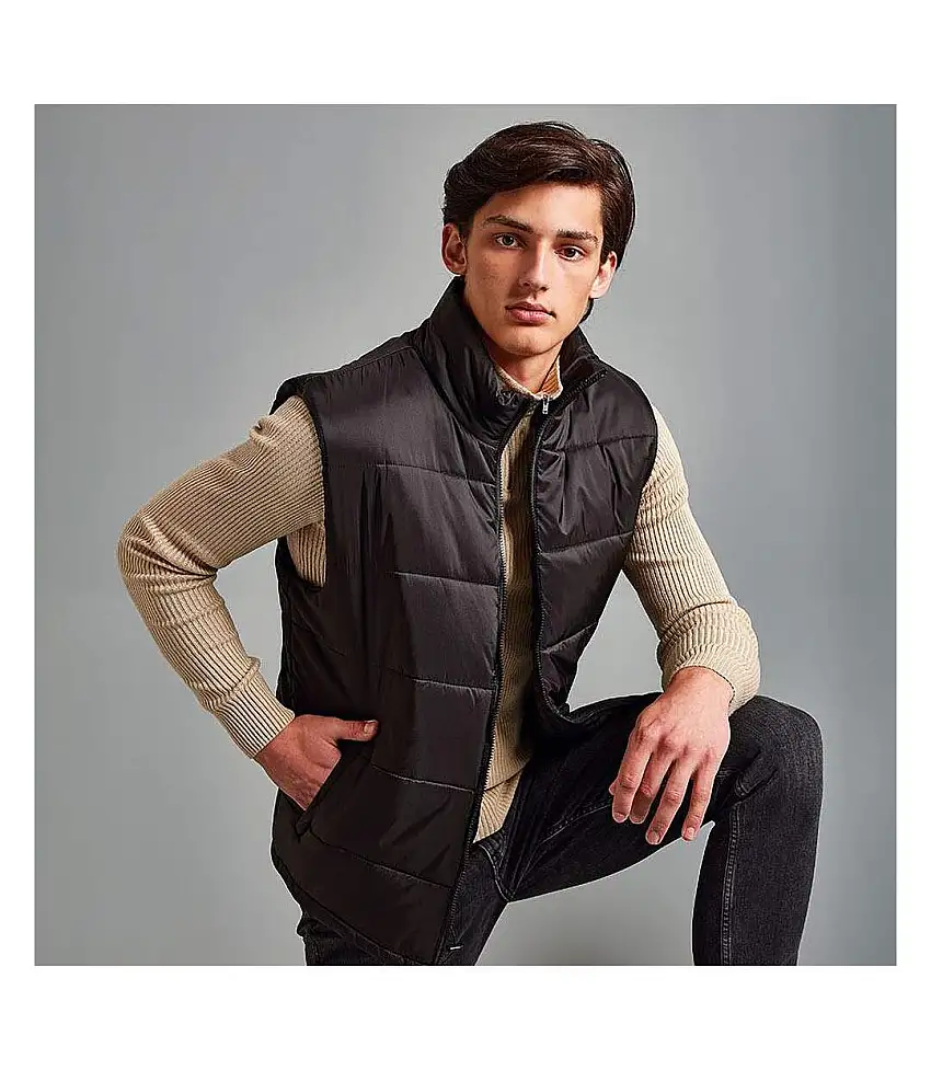 2786 Mens Plain Bodywarmer / Gilet Jacket (Black) - UTRW2509