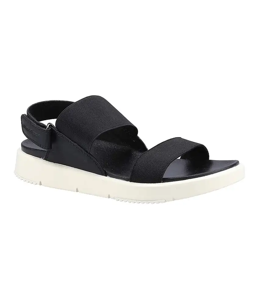 Womens/ladies Sandals Black Hush Puppies