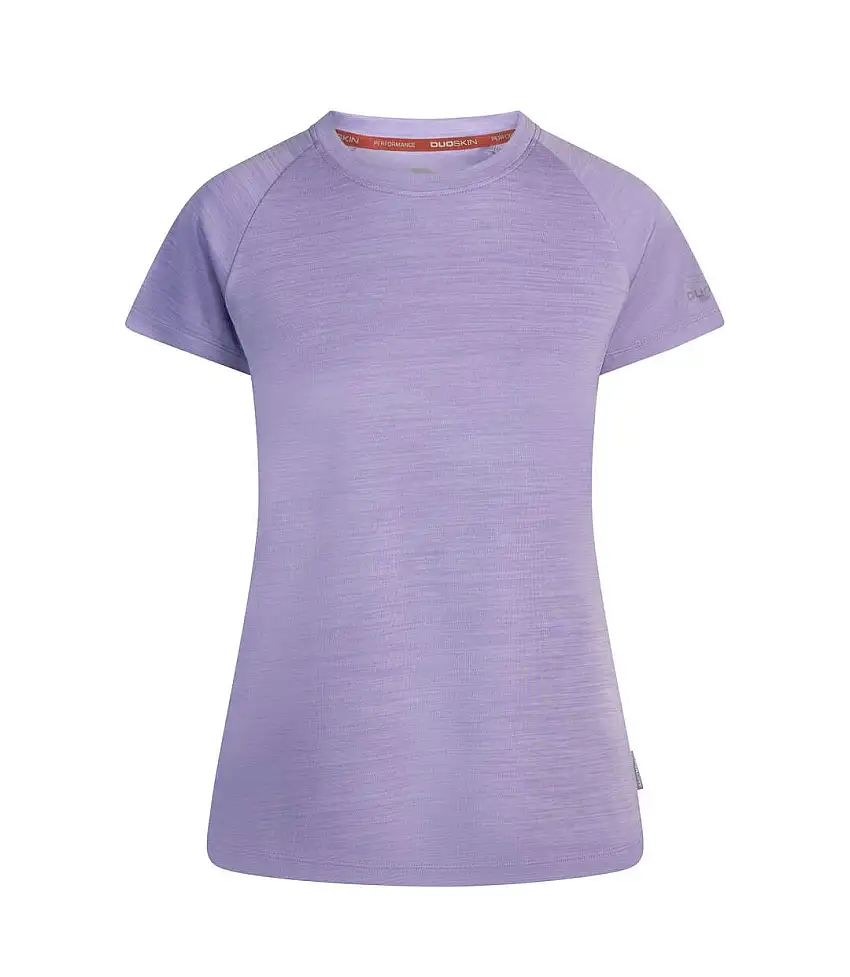 Womens/ladies Vickland Tp75 Active T-shirt Gelsomino Marl Trespass