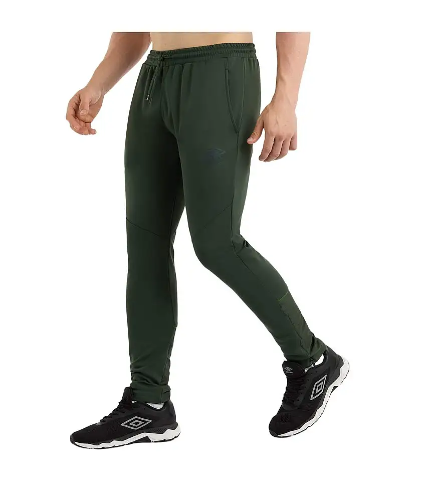Mens Pro Polyester Training Bottoms Deep Forest Cactus Umbro
