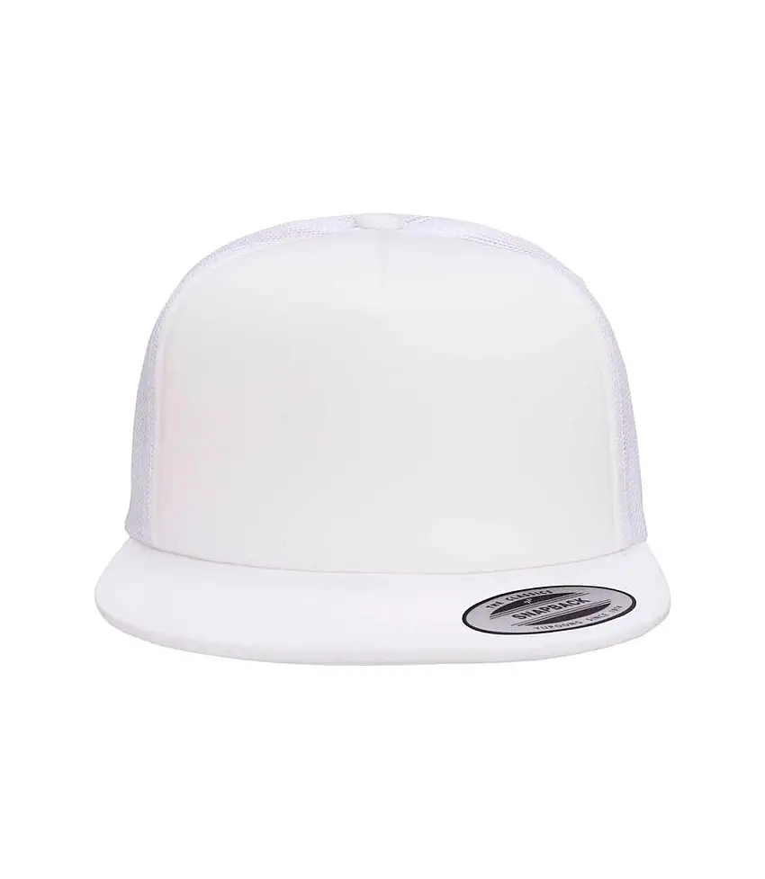 Flexfit By Yupoong Foam Trucker Cap (White) - UTRW7570