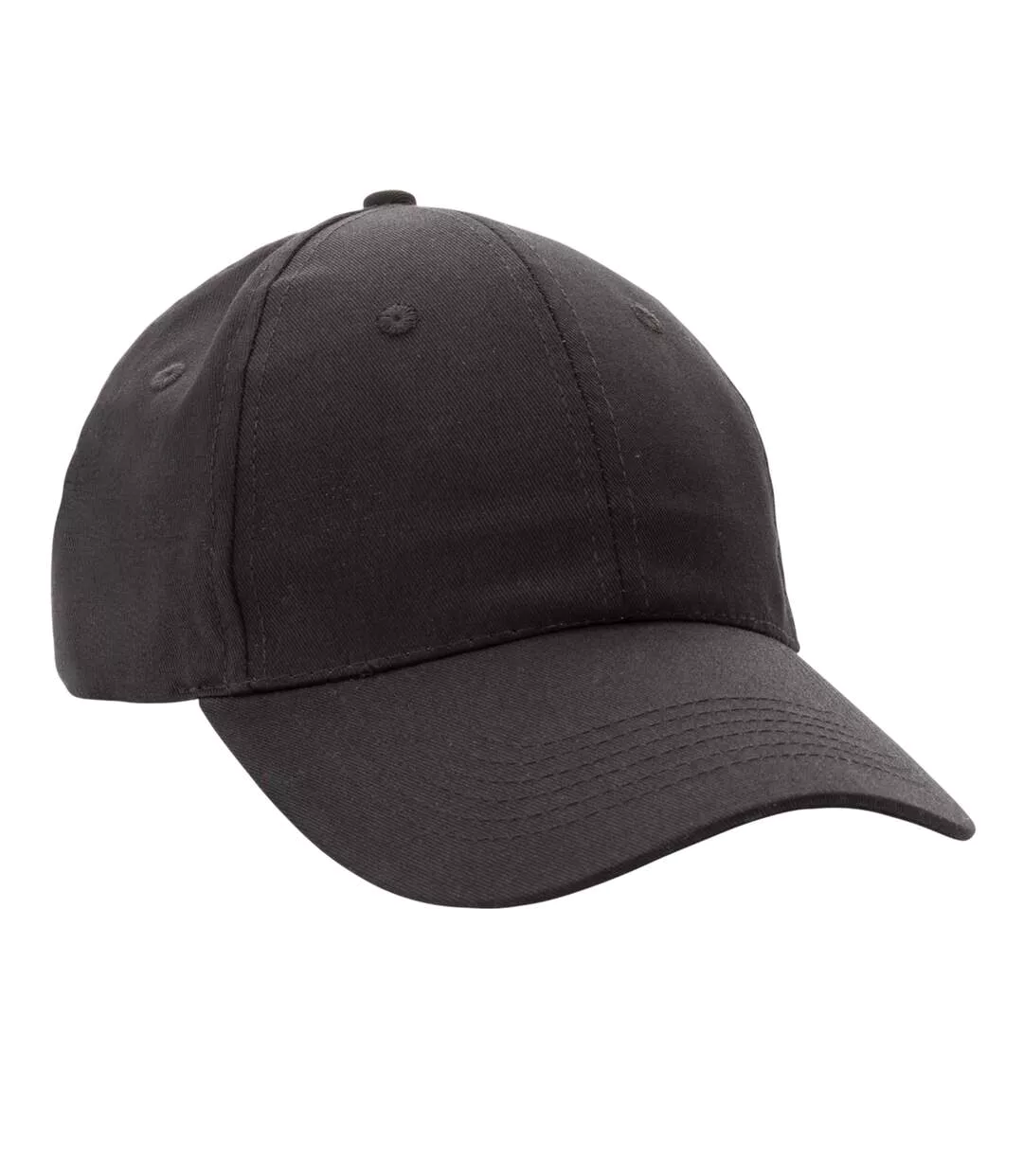 Impact Aware 6 Panel Recycled Cotton Cap Black XD Collection