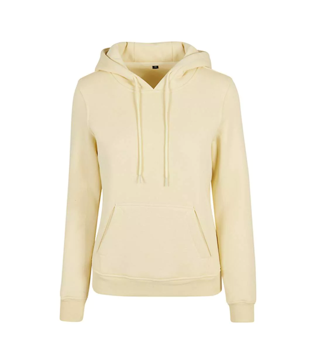 Womens/ladies Heavy Hoodie Soft Yellow Build Your Brand