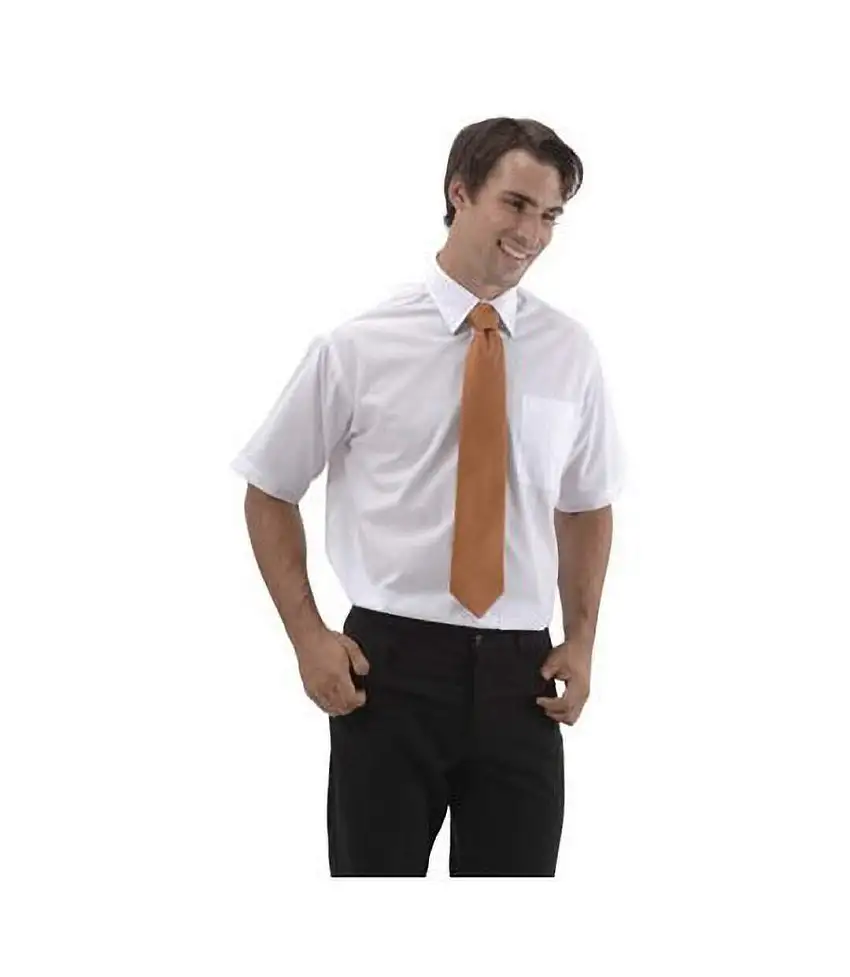 Collection Mens Short Sleeve Ultimate Non-iron Shirt White Russell