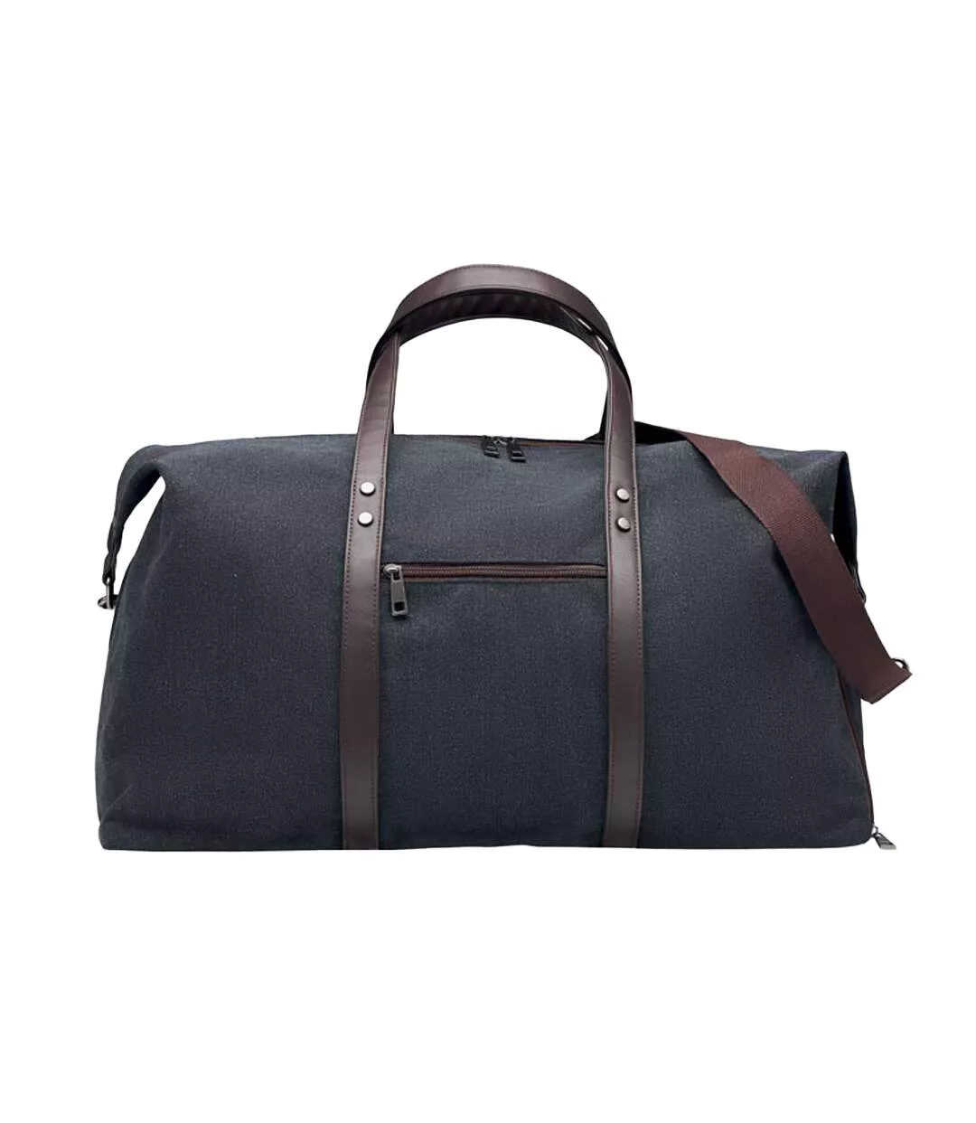 Zurich Washed Canvas Weekend Bag One Size Black MidOcean