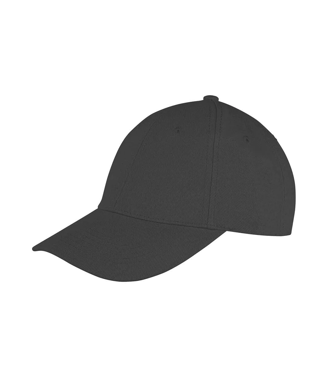 Unisex Adult Memphis Brushed Cotton Cap Black Result Headwear