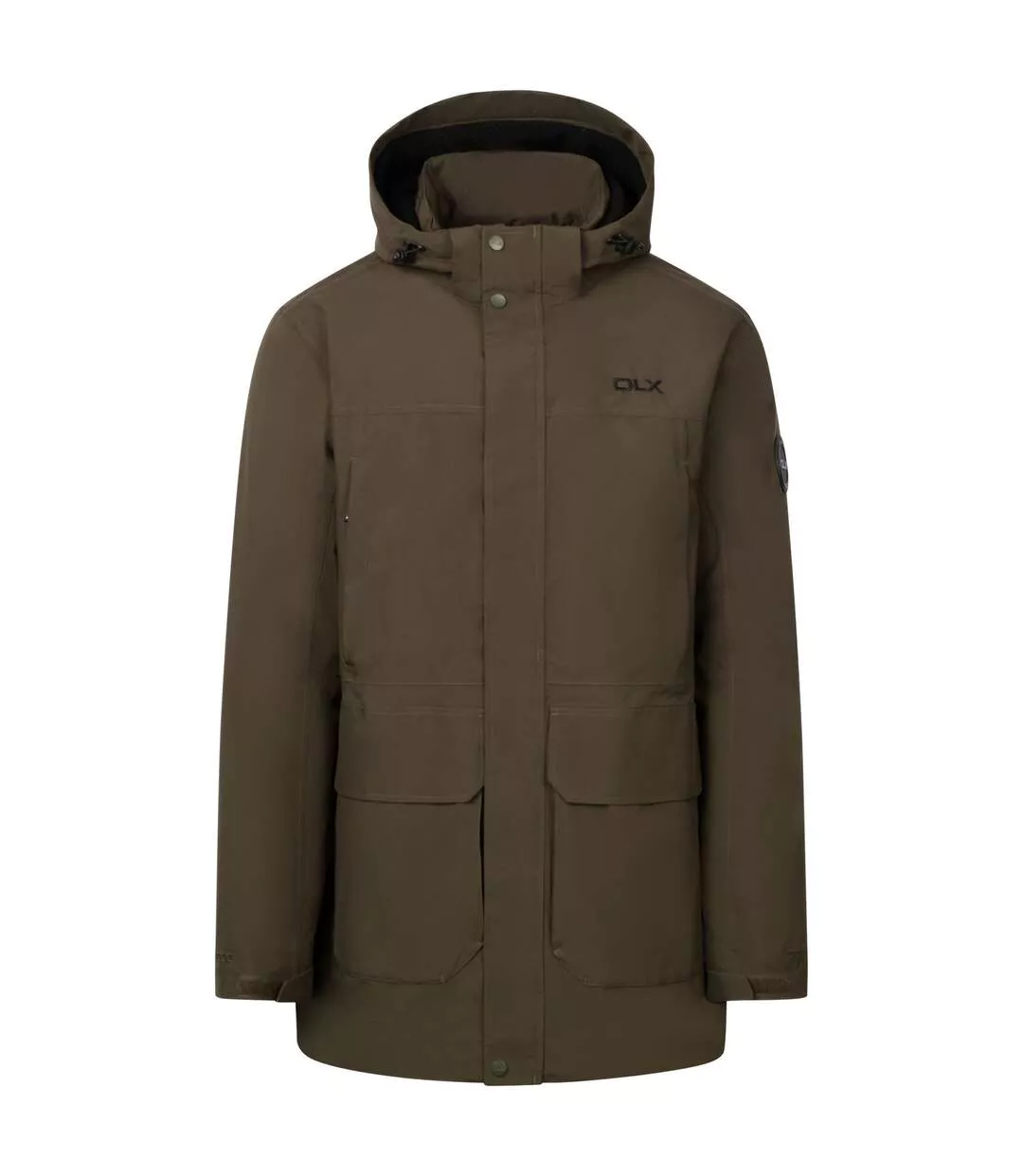 Mens Donahue Dlx Padded Jacket Dark Vine Trespass