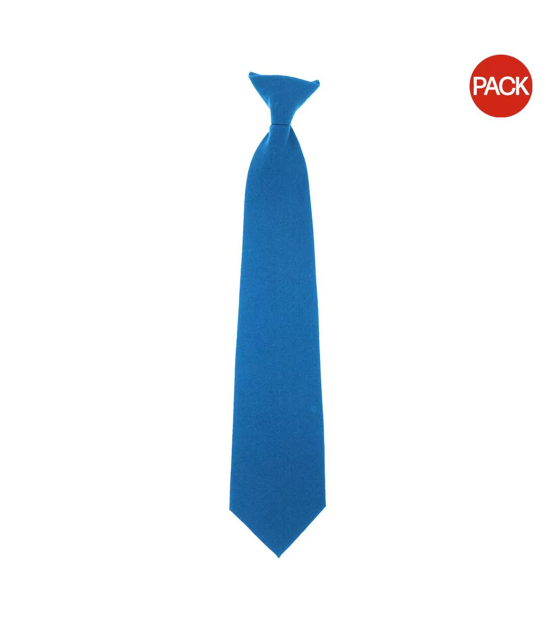 Yoko Clip-On Tie (Pack of 4) (Royal) (One Size) - UTBC4157