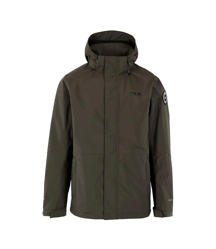 Mens Dlx Cyril Waterproof Jacket Dark Vine Trespass