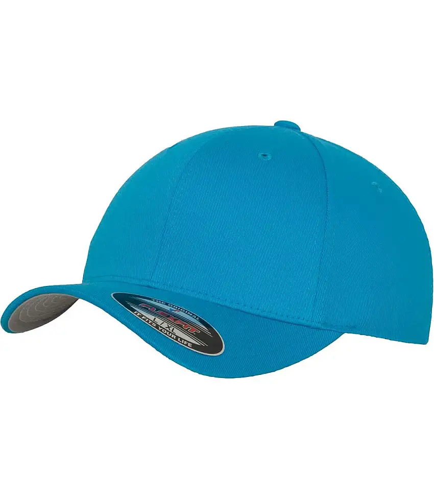 Yupoong Mens Flexfit Fitted Baseball Cap (Hawaiian Ocean) - UTRW2889