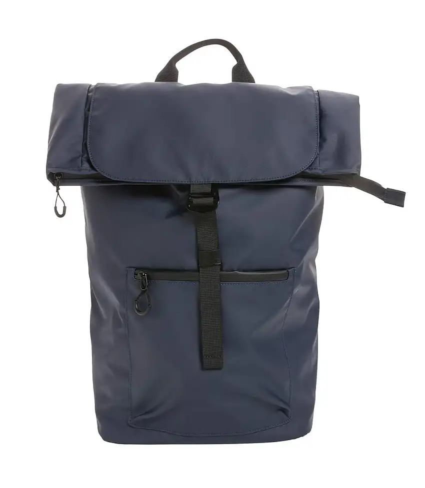 Impact Aware Flap Top Rpet Water Resistant Laptop Backpack One Size Navy XD Collection