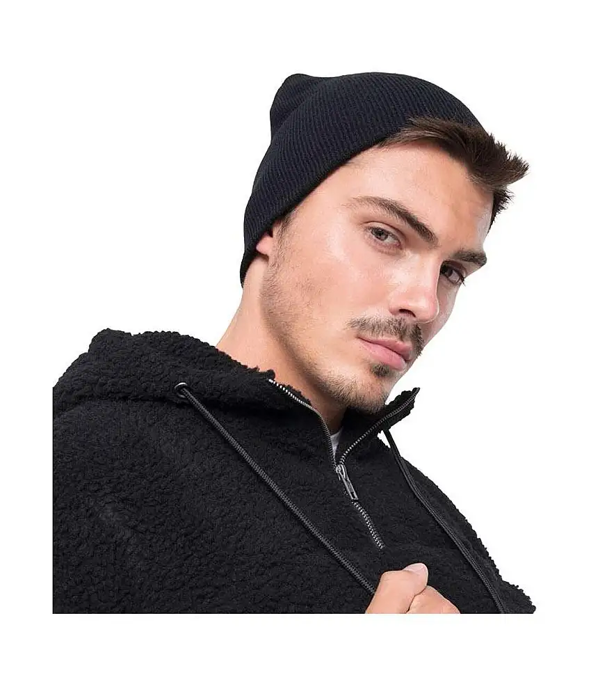 Yupoong Flexfit Unisex Heavyweight Standard Beanie Winter Hat (Black) - UTRW3294