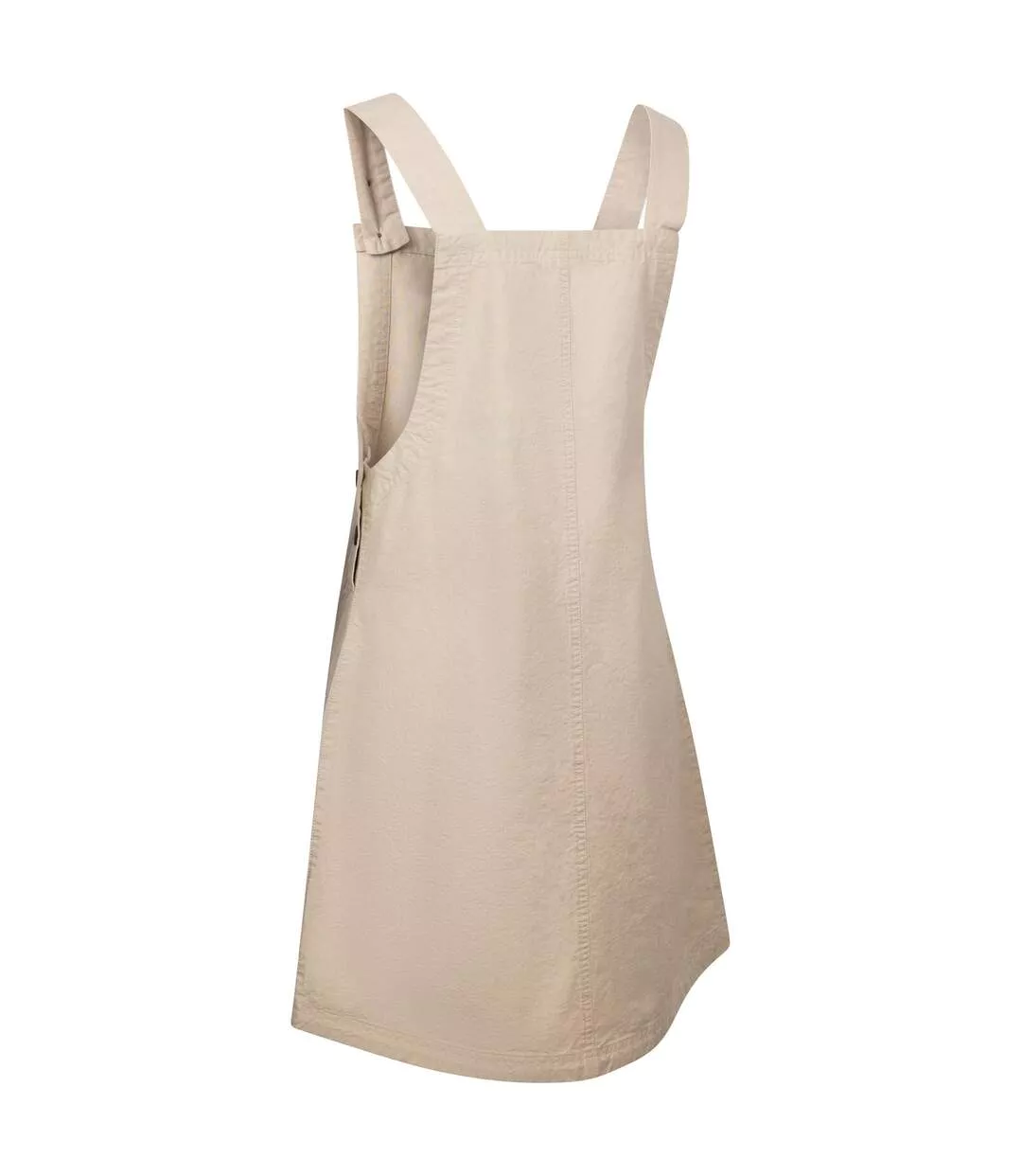 Womens/ladies Twirl Casual Dress Oatmilk Trespass