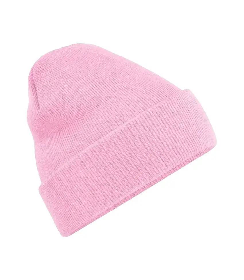 Unisex Original Cuffed Beanie Winter Hat Classic Pink Beechfield