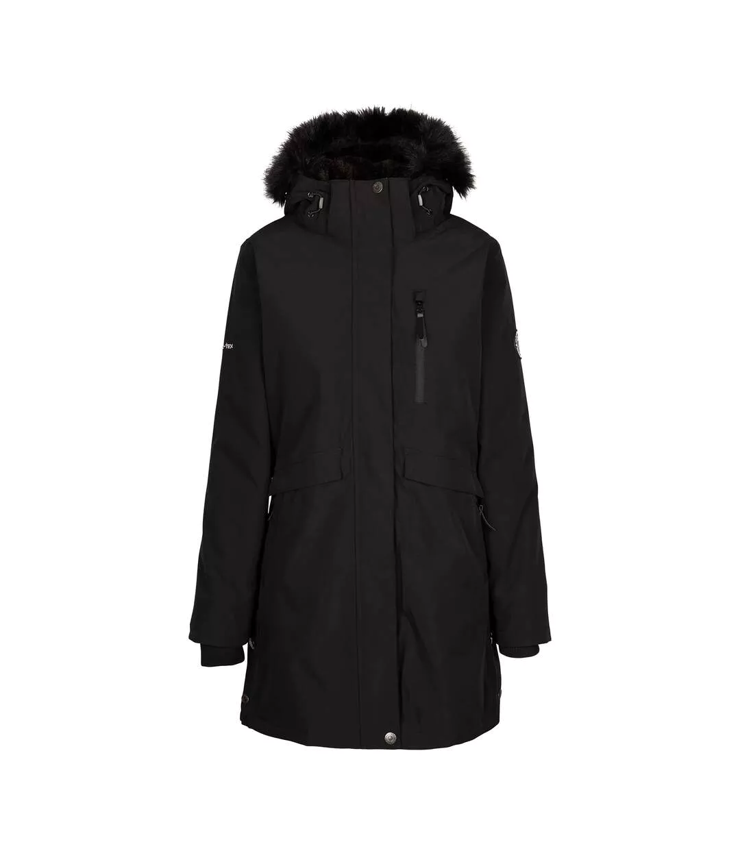 Womens/ladies Zambel Tp75 Jacket Black Trespass