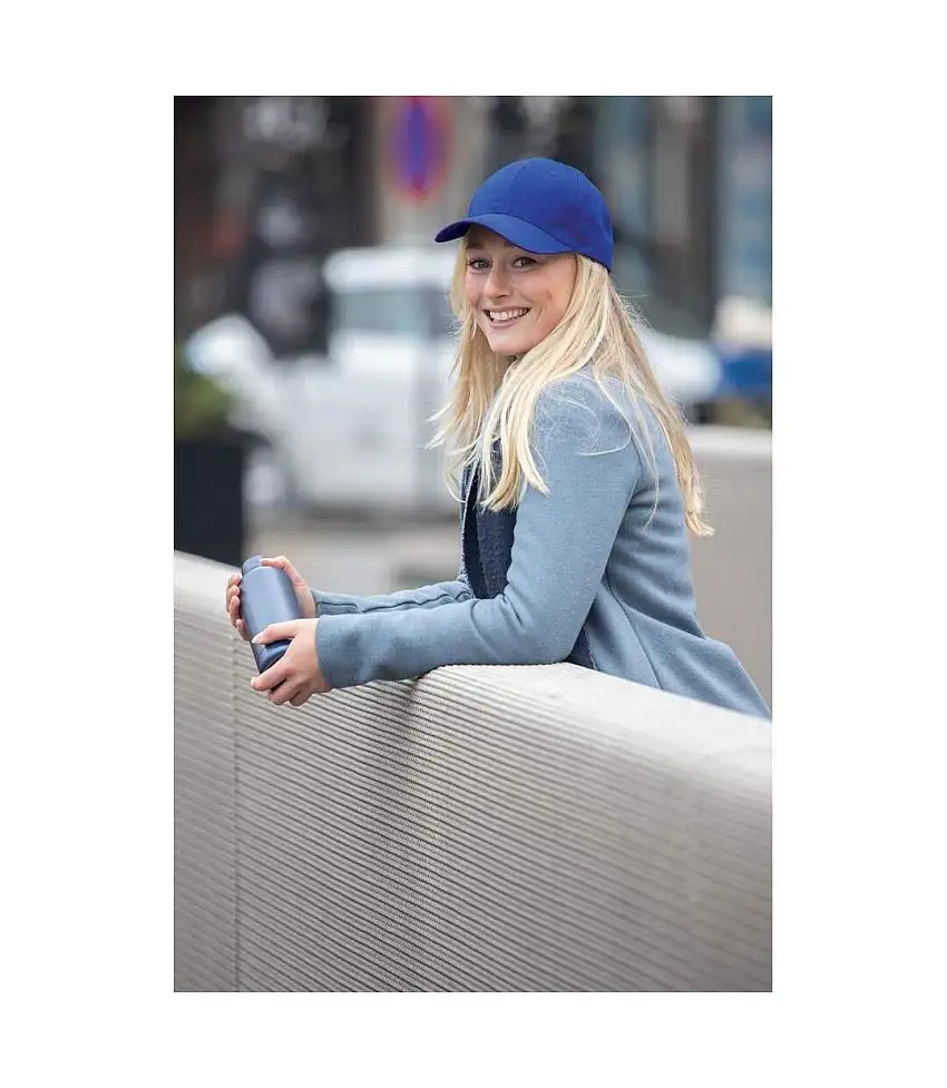 Impact Aware 6 Panel Recycled Cotton Cap Blue XD Collection