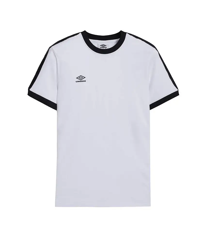 Mens Taped T-shirt Brilliant White Umbro