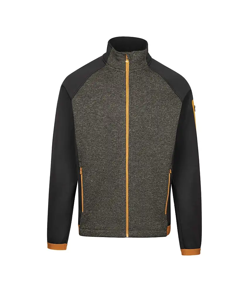 Mens At300 Foxearth Full Zip Fleece Jacket Marshland Marl Trespass