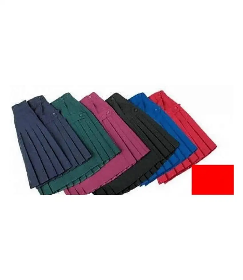 Womens/ladies Zz Hockey Skirt Red Carta Sport