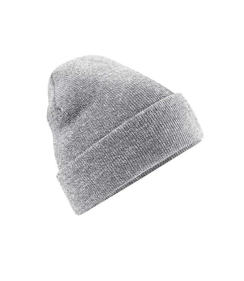 Unisex Original Cuffed Beanie Winter Hat Heather Beechfield