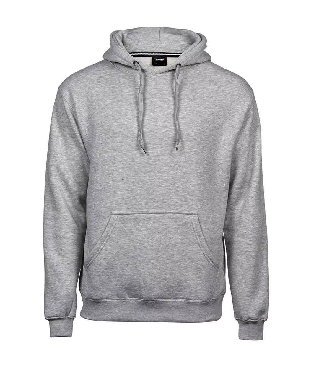 Mens Hooded Sweatshirt Heather Grey Tee Jays