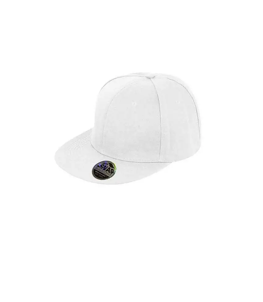 Unisex Adult Original Bronx Snapback Cap White Result Headwear