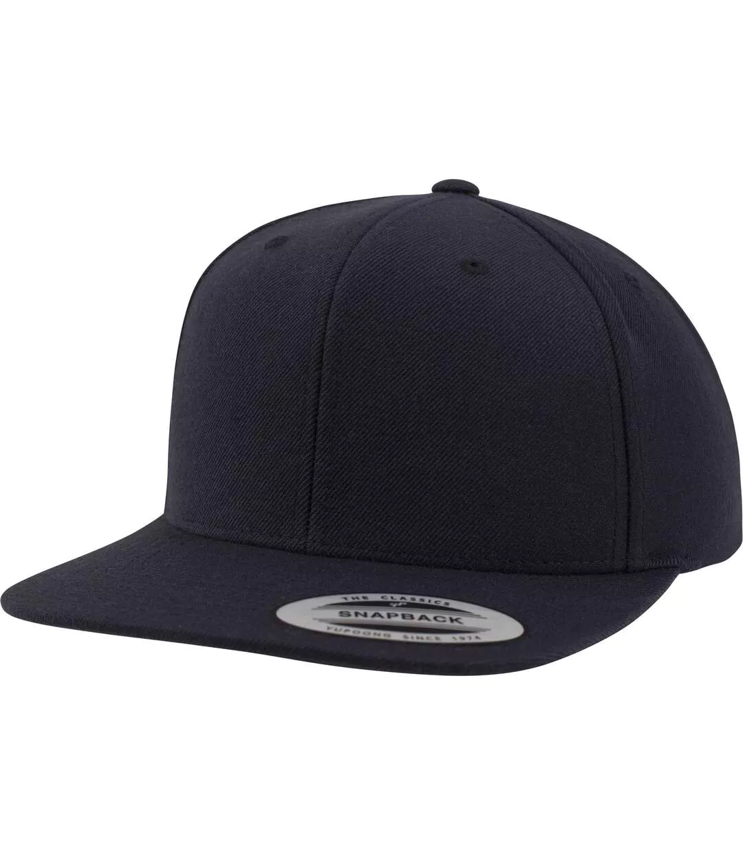 Yupoong Mens The Classic Premium Snapback Cap (Dark Navy/Dark Navy) - UTRW2886