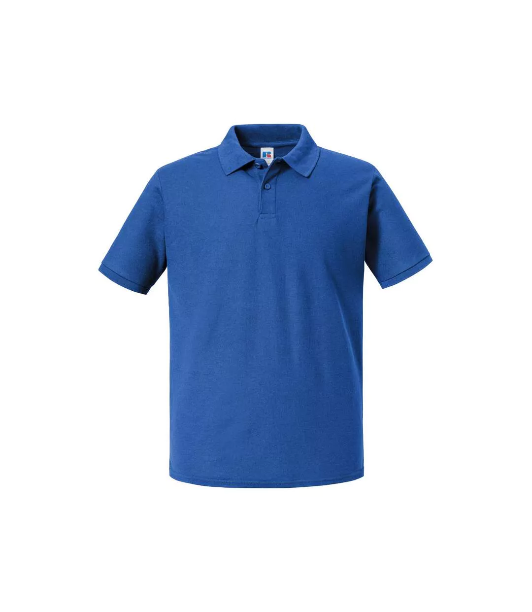 Mens Authentic Pique Polo Shirt Bright Royal Russell