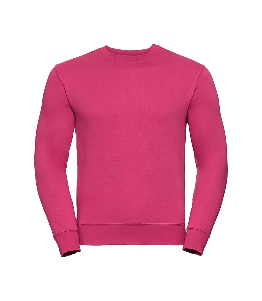 Mens Authentic Sweatshirt Fuchsia Russell