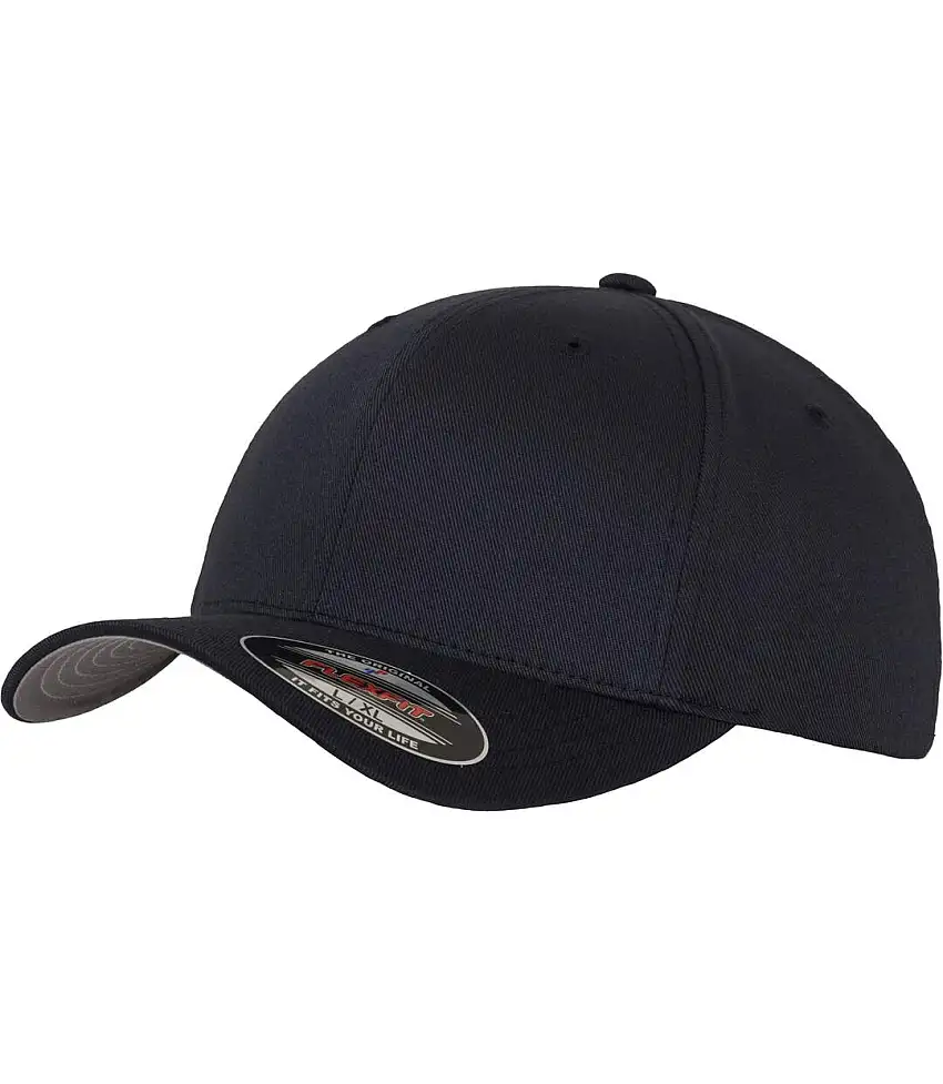 Yupoong Mens Flexfit Fitted Baseball Cap (Dark Navy) - UTRW2889