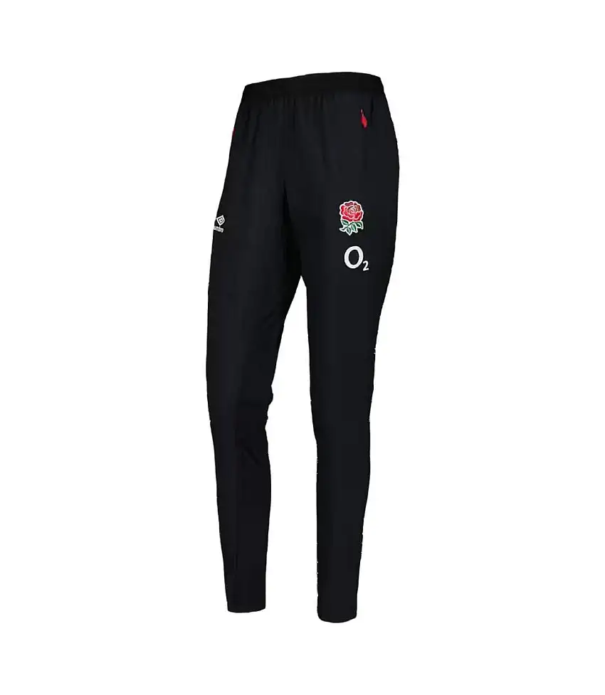 Womens/ladies 24/25 Presentation England Rugby Presentation Jogging Bottoms Black Umbro