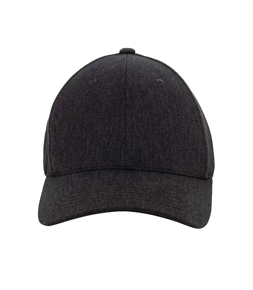 Milo 6 Panel Heather Recycled Cap Black XD Collection