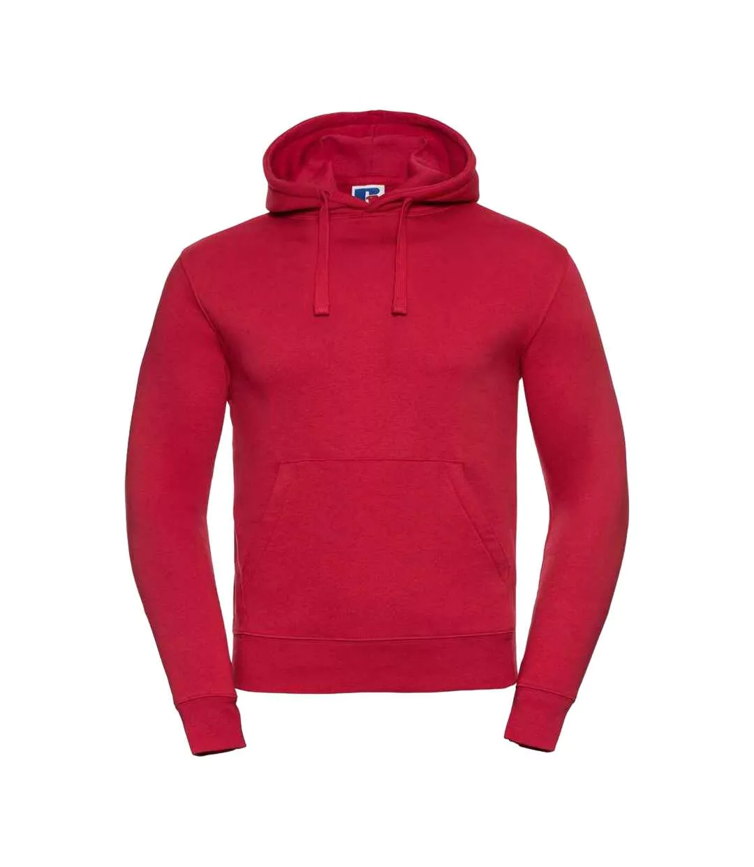 Mens Authentic Hoodie Classic Red Russell