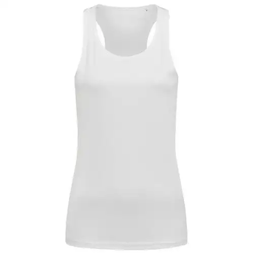 Stedman Womens/Ladies Active Poly Sleeveless Sports Vest