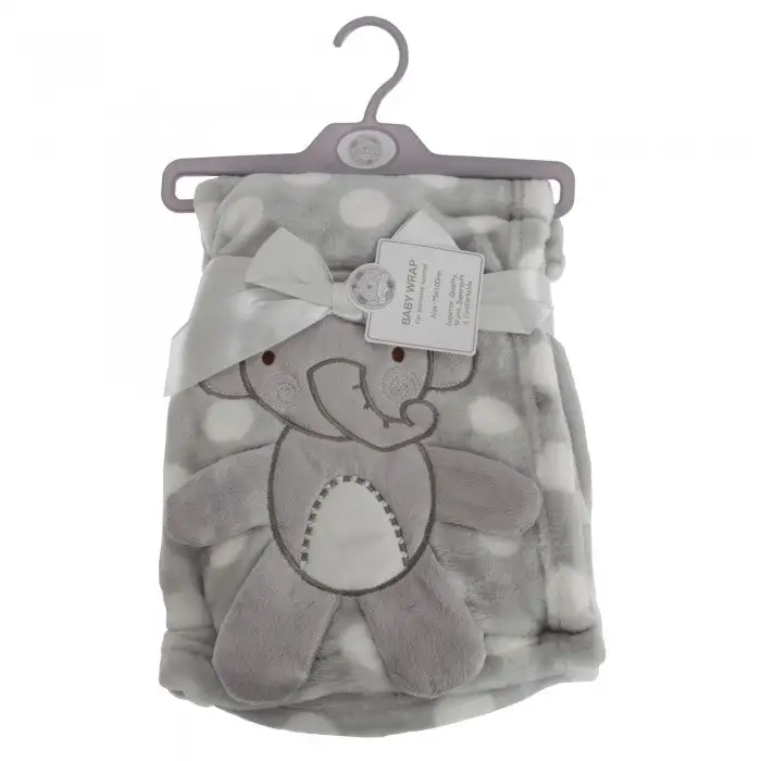 Snuggle Baby Baby Boys/Girls Polka-Dot Elephant Wrap