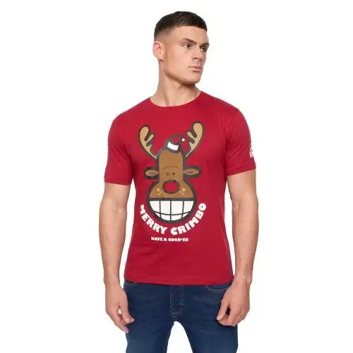 Xplicit Mens Rednose Christmas T-Shirt