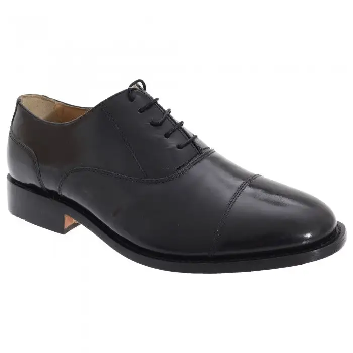 Kensington Classics Mens Premium Argentinian All Leather Capped Oxford Shoes