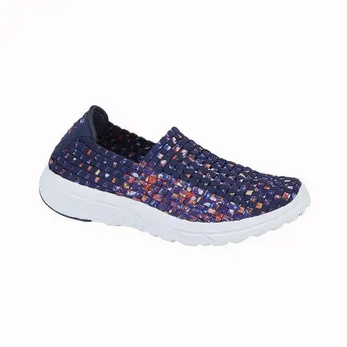 Dek Womens/Ladies Interlaced Lightweight Memory Foam Shoes