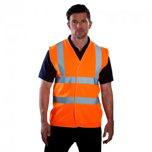 Grafters Unisex Hi-Visibility Safety Waistcoat