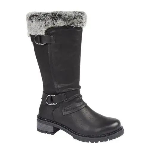 Cipriata Womens/Ladies PU Mid Calf Boots